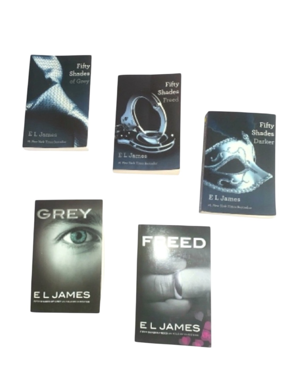 FIFTY SHADES GREY,FIFTY SHADES FREED,FIFTY SHADES DARKER,GREY & FREED BOOKS